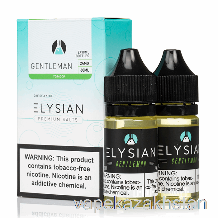 Vape Smoke Gentleman - Elysian SALTS - 60mL 12mg
